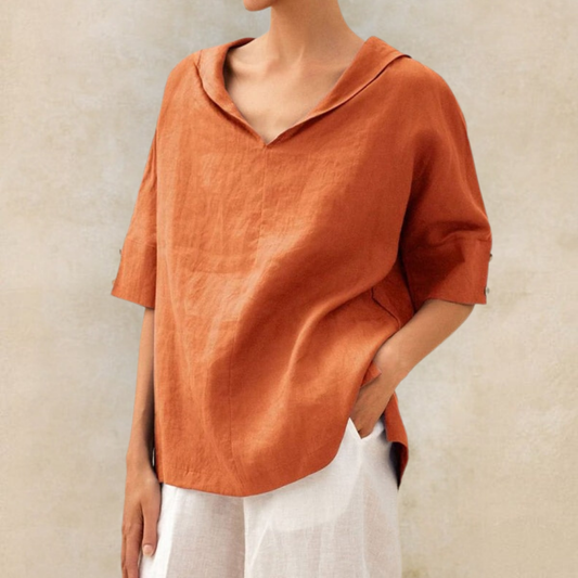 Ava - Casual Loose-Fit Blouse